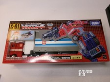 TRANSFORMERS TAKARA TOMY MISSING LINK C-01 OPTIMUS PRIME CONVOY NEW
