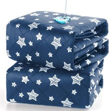 Waterproof Bed Pads Washable 34"x76" Reusable Underpads for Incontinence 2 Pack