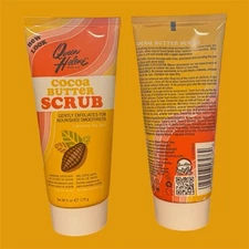 Queen Helene Tube Cocoa Butter Facial Scrub 6oz (2 PACK)! Dry Skin Formula