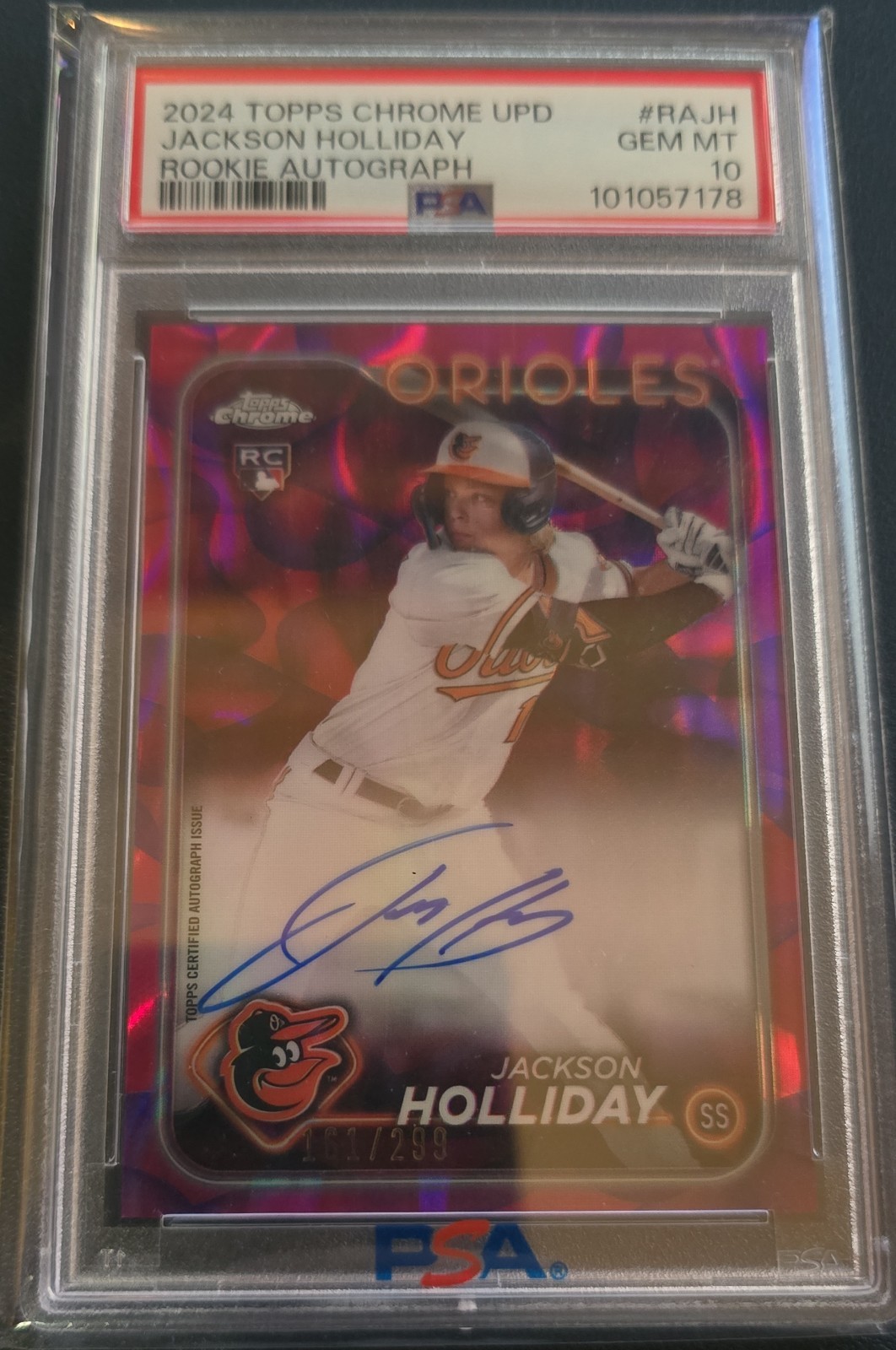 2024 Topps Chrome Update Series - Rookie Autographs Jackson Holliday #RA-JH...