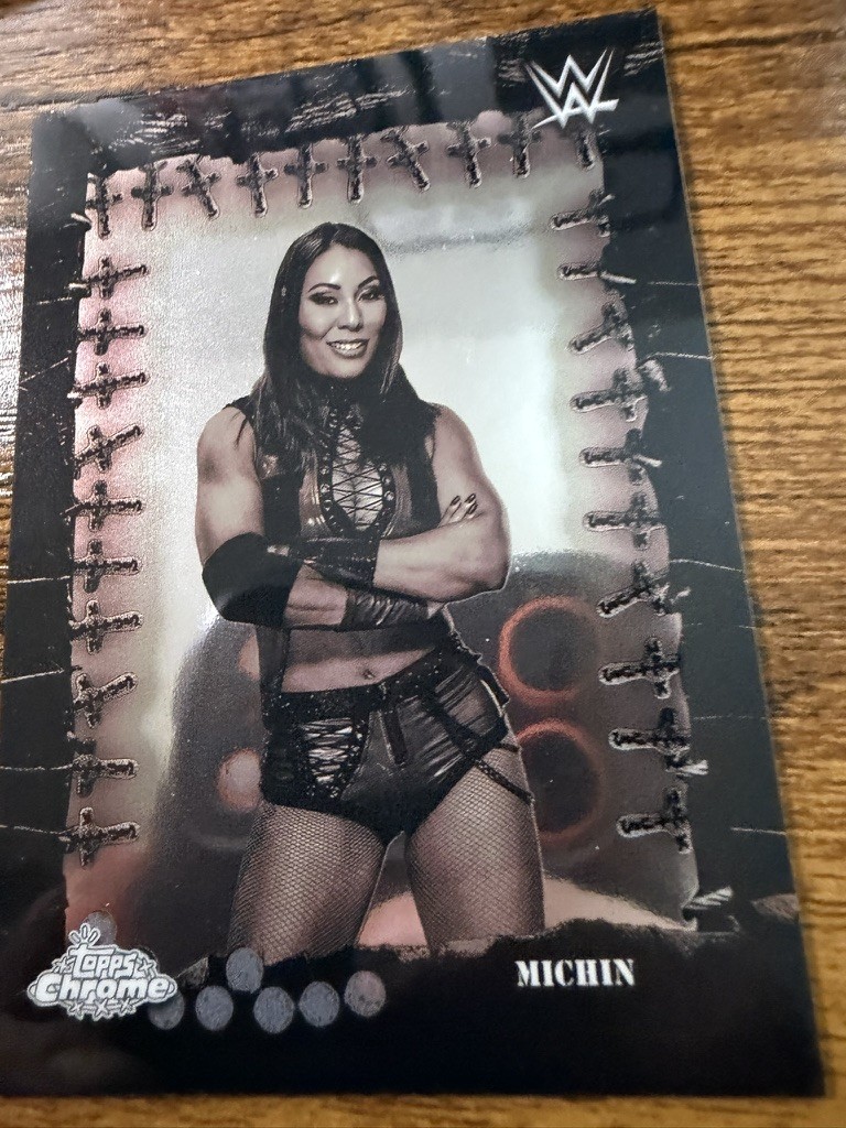 2025 Topps Chrome WWE x Cactus Jack Michin FAMED PHANTOMS