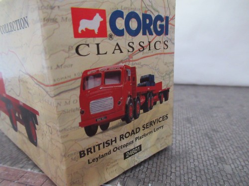 CORGI CLASSICS LEYLAND OCTOPUS PLATFORM LORRY - BRITISH ROAD SERVICES No. 24601 - Picture 9 of 10