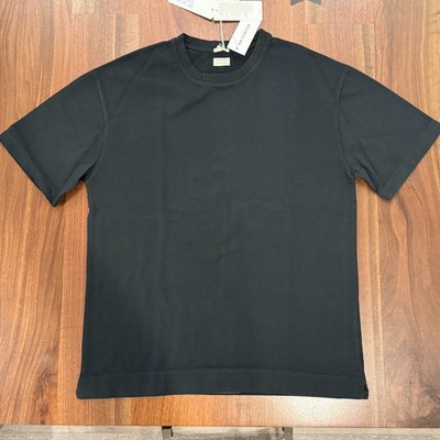 Massimo Alba - Nevis - Heavyweight Cotton T Shirt - Small - Black - BNWT