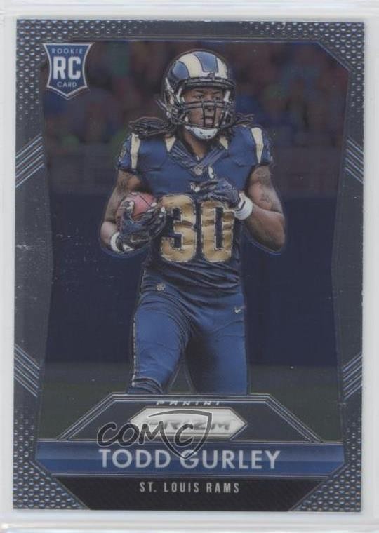 2015 Panini Prizm Rookies Todd Gurley II Todd Gurley (Base) #291 ry5