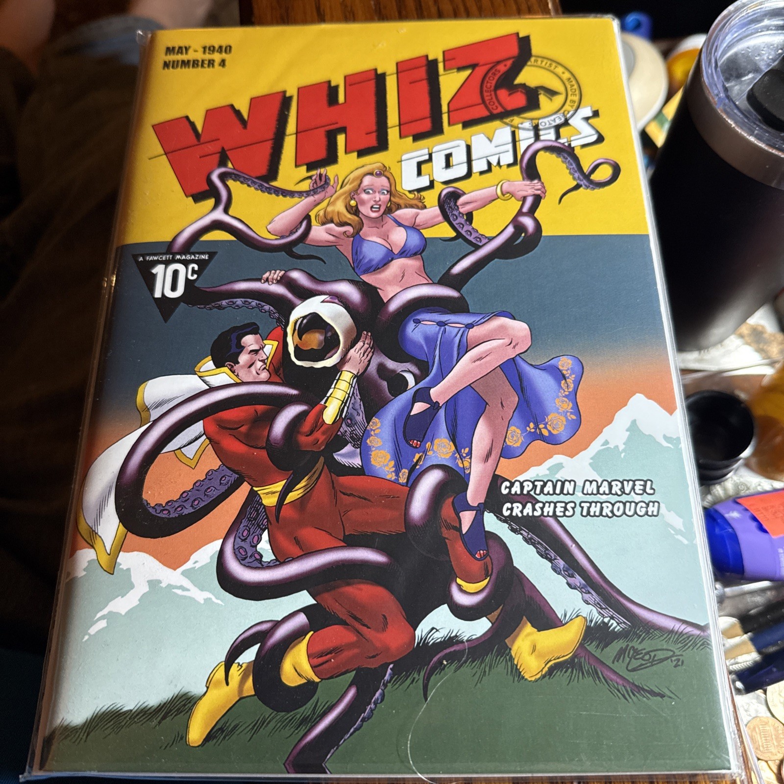 Whiz Comics #4 Tribute Comic by Bob McLeod  Shazam! Limited To 500
