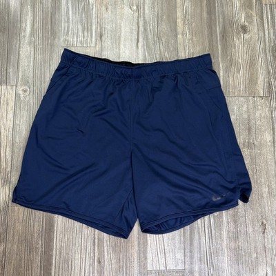 NWT Nike Totality Training Gym Shorts Mens XL Navy Blue Dri-Fit  7  Inseam