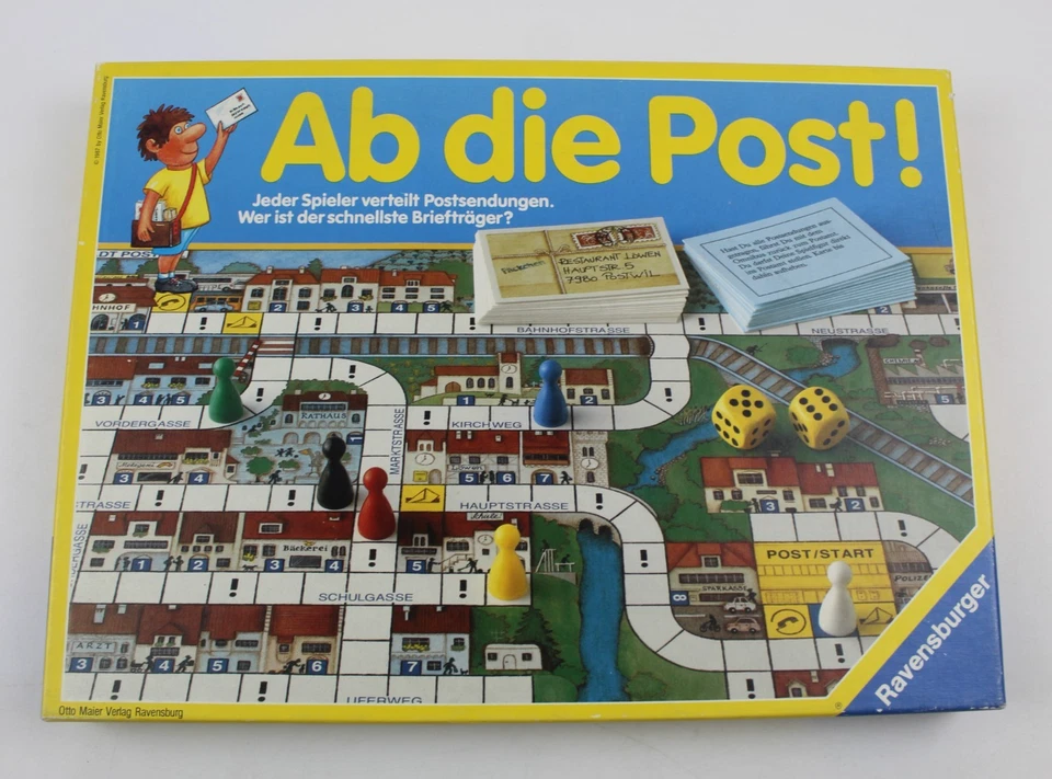 Ab die Post! von 8-12 Jahren Ravensburger 1987 - Bild 1 von 4