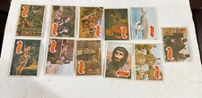 Vintage 1967 Planet of the Apes trading card lot of 11