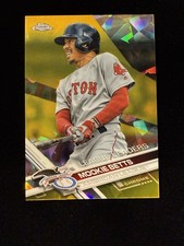 2017 Topps Chrome Sapphire League Leaders /5 GOLD Mookie Betts #242 (RARE SSP)