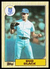 1987 Topps - Bud Black #669