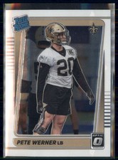 2021 Donruss Optic - Rated Rookie Pete Werner #276 RC