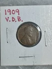 👉1909-VDB LINCOLN WHEAT  G-VG Nice