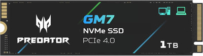 Predator GM7 1TB SSD: M.2 2280 Pcie Gen 4 X4 Nvme 2.0, Read Speed up to 7400 Mb/