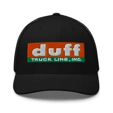 Duff Truck Line Embrodiered Logo Inspired Snapback Trucker Cap