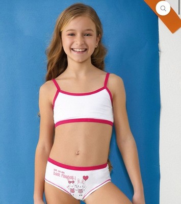 Jadea Bra Girl Bra + Fresh Cotton Briefs 188