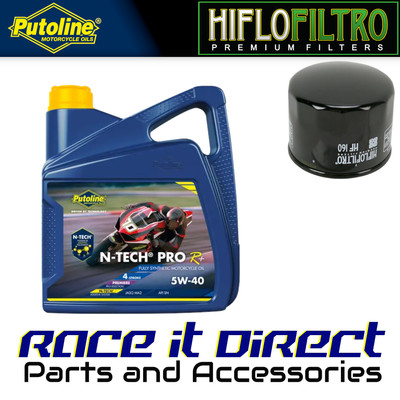 Öl & Filter Kit für BMW S1000 RR 2010-2018 Putoline & Hiflo