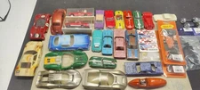 Slot car parts lot vintage 1/24, 1/32, misc.