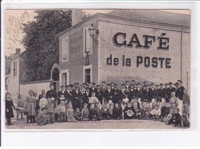 SAINT-BRICE: café de la poste - très bon état