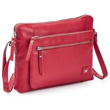 Leather Crossbody Bags for Women Small Soft Genuine Pebbled Sling Shoulder Ha...