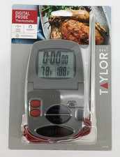 Taylor Precision Products 1470N Digital Cooking Thermometer Timer Programmable
