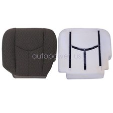 For 03-07 Chevy Silverado 1500 2500 Driver Bottom Cloth Seat Cover Foam Cushion