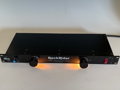 RackRider RR-15 Black 1800 Watts Power Conditioner & Light Module