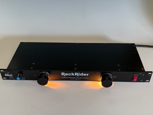 RackRider RR-15 Black 1800 Watts Power Conditioner & Light Module