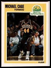 1989-90 Fleer #145 Michael Cage