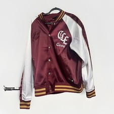 The Wild Collective Cleveland Cavaliers White/RedBomber Jacket Men's Sz L - NWT