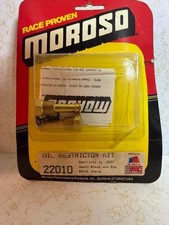 Moroso 22010 Oil Galley Restrictors Kit Sbc Bbc Chevy-restricts To .060 5.7 396