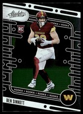 2024 Panini Absolute Ben Sinnott Rookie Washington Commanders #152