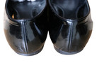 Alexander McQueen Black Leather Flats Sequin Skull Toe Women’s SZ 39 US 8.5 — photo 10