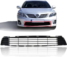 Front Center Bumper Lower Grille Corolla Black Direct Insert Replacement Grill