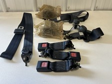 1990-91 Honda Civic Ef Hatchback Rear Seat Belt Set Left Right Center Belts Oem