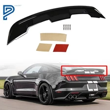 For Ford Mustang GT350 GT500 2015-2020 Style ABS Glossy Black Trunk Spoiler Wing