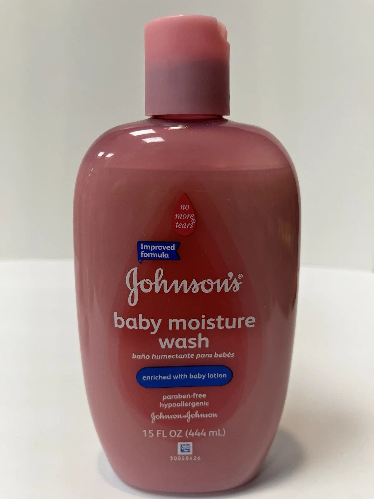 Johnson's Baby Moisture Wash Enriched with Baby Lotion Hypoallergenic Pink 15oz
Opens in a new windo