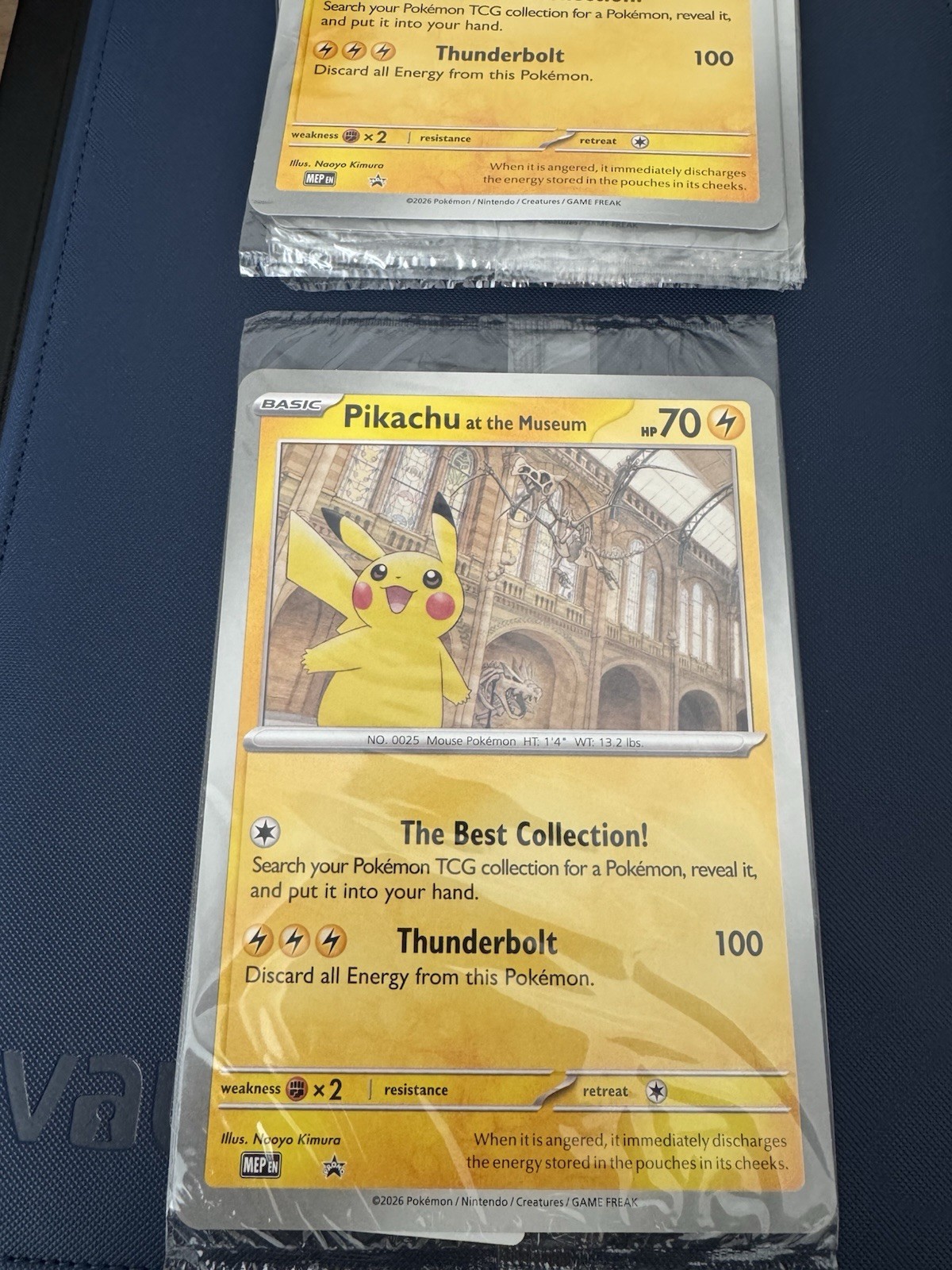 Pokémon TCG Pikachu At The Museum Jumbo Promo National History Card Sealed