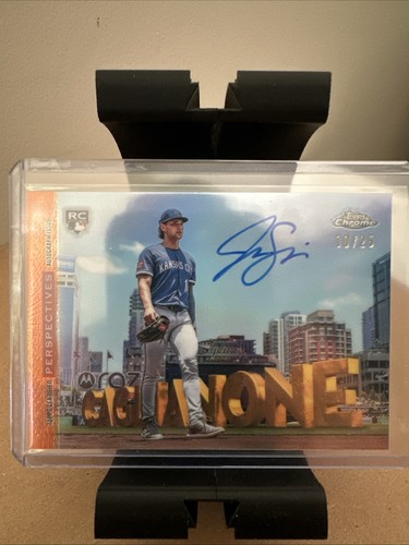 Jac Caglianone #PA-JC 2026 Topps Chrome Perspectives Autograph card