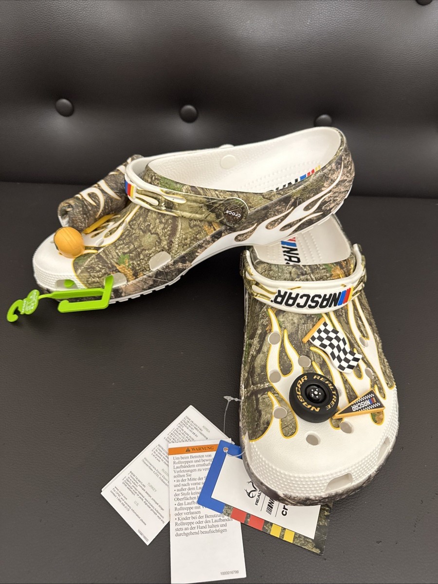 Crocs Nascar Realtree Camo Classic Clog Mens Size M 10 W 12  display picture 2