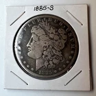 1885-S Silver Morgan Dollar $1 Low Mintage