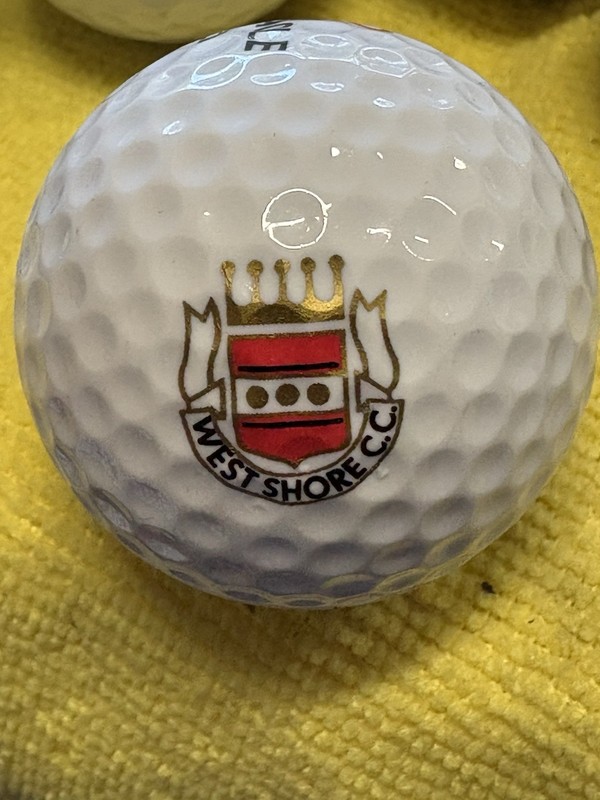 West Shore Country Club Logo Golf Ball- Camp Hill Pennsylvania PA 1928