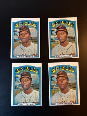 1972 Topps Baseball Cards (401 -787) - Pick The Cards to Complete Your Set