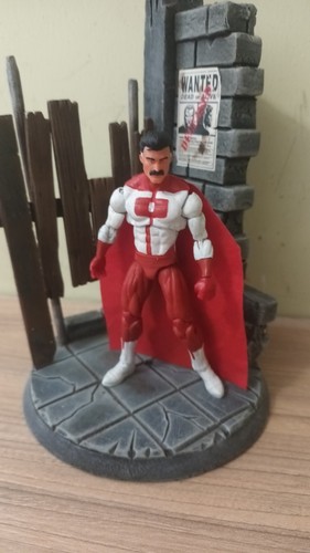 3.75" 1:18 Custom Action figure Omniman V1 invincible Marvel universe scale - Picture 7 of 7