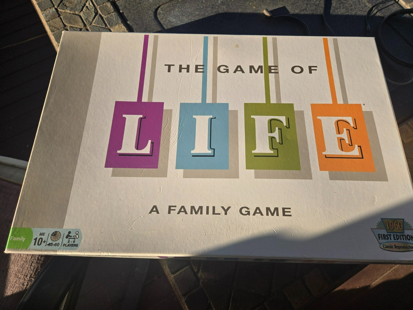 The Game of Life 1960 Reproduction COMPLETE Winning Moves 2013 Classic Artwork