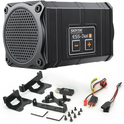 Pyfore Ess Dual Engine Sound Simulator System For Axial Scx10/Scx10 Ii Traxxas