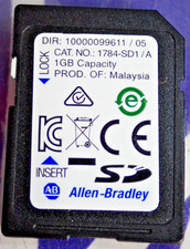 New Allen Bradley 1784-SD1/A 1GB Capacity SD Card