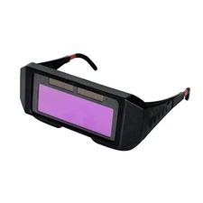 Welding Glasses Auto Darkening Welder Glasses with 2 Sensors for TIG MIG MMA 