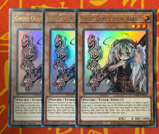 YUGIOH GHOST OGRE & SNOW RABBIT STAMP ULTRA RARE NM RA05-EN131 x3 PLAYSET