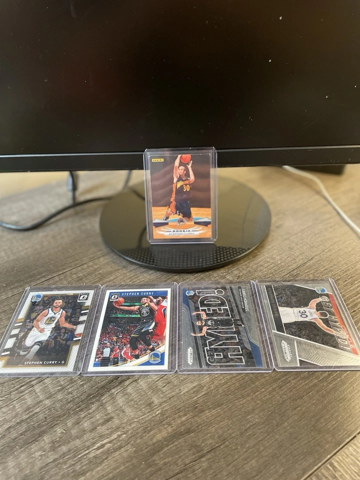 2009-10 Panini - Novato Stephen Curry #357 (RC) con tarjetas de bonificación Foto 3 de 3