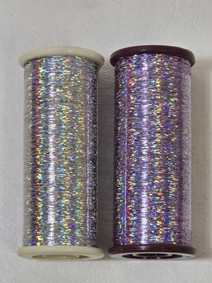 2 Superior Threads Lilac Silver Mylar Metallic Sewing Thread Embroidery Quilting